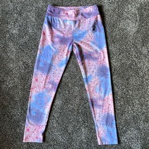 Converse Kids High Rise Leggings - Storm Pink Girls Large 12/13 yrs.